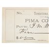 Image 2 : Pima County Bank Account Transfer Note Oct 17 1881