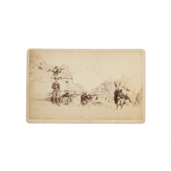 C.S. Fly Apache Scouts Swisshelm Mountains 1886