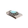 Image 8 : Sheriff Pat Garrett Navajo Turquoise Money Clip