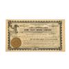 Image 1 : RARE Virgil Earp & Allie Earp Signed Mining Stock