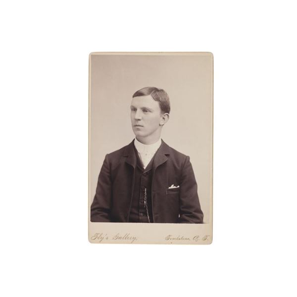Rare C. S. Fly Cabinet Card of Charles P. Hart