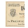 Image 4 : Tombstone, Arizona: Rare Bank Draft Oct 27th, 1881