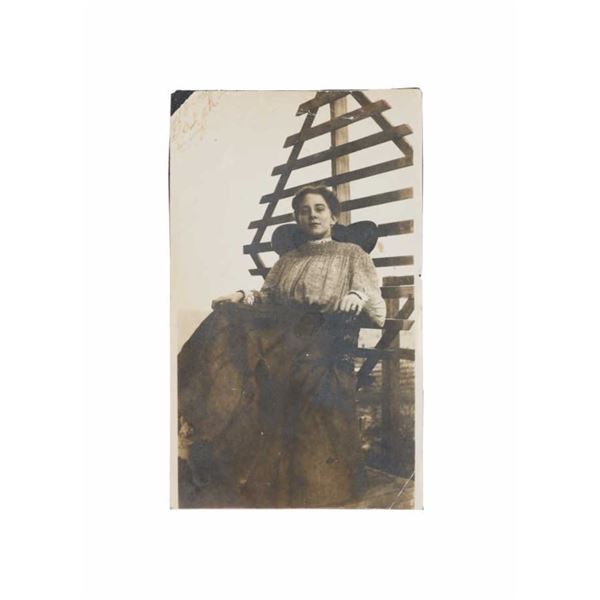 Rare Original Photograph of Josephine Earp 1895