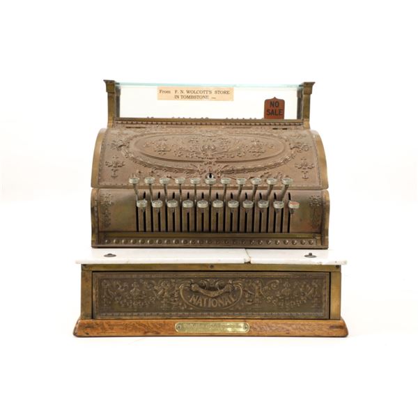 Tombstone F.N. Wolcott National Cash Register