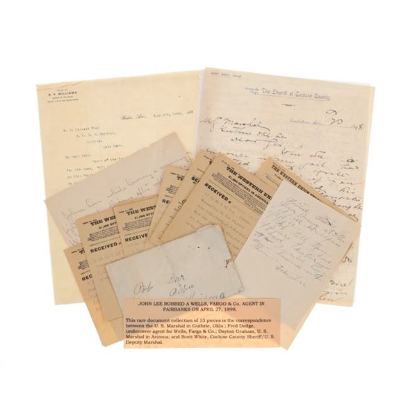 Wells Fargo Agent Robbery by John Lee Ephemera