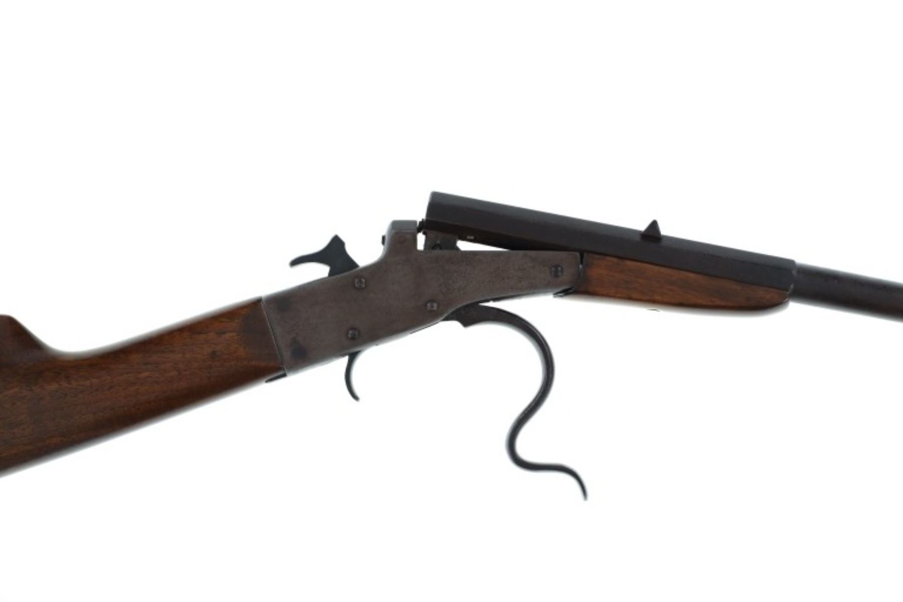 J Stevens Maynard Jr .22 Long Rifle Tip Up Rifle