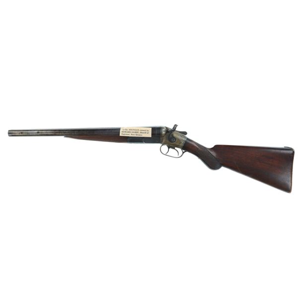Sheriff Howard Durst New Mexico Coach Gun 19th C.