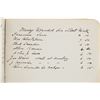 Image 7 : Ca. 1885 City of Tombstone, AZ Delinquent Tax List