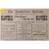 Image 10 : Tombstone Epitaph Newspaper December 18, 1881