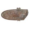 Image 4 : RARE Tombstone, A.T Crystal Palace Saloon Bar Sign