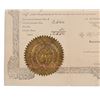 Image 5 : Ca. 1887 Lincoln Co., New Mexico Gaming License