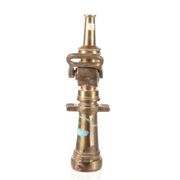 Tombstone, A.T. Brass Flange Fire Nozzle c. 1880s
