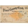 Image 4 : Ca. 1880 Seth Thomas Co. Pima County Bank Check