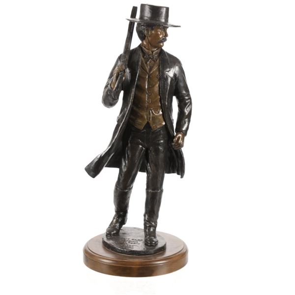 Tim Trask Wyatt Earp "Stepping into Legend" Bronze