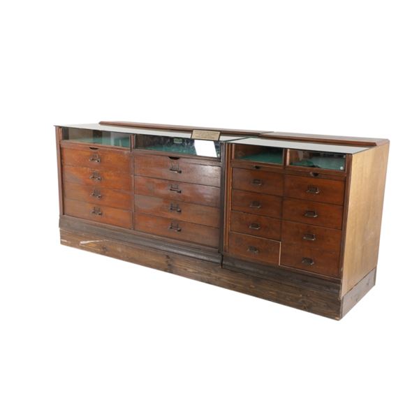 Cigar Store Cabinet Display Cases Tombstone, A.T.