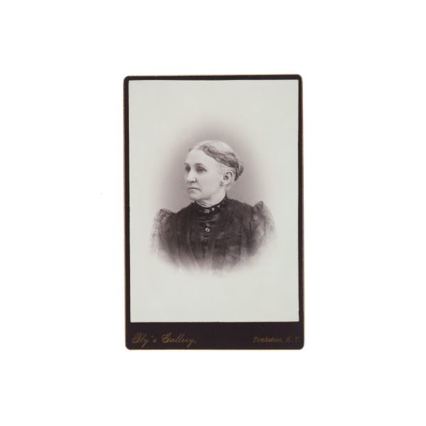 Extremely Rare C. S. Fly Cabinet Card of Jane Hart