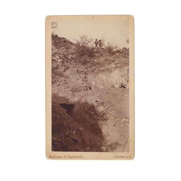 Buehman & Hartwell "A Mountain" Cabinet Card 1884-