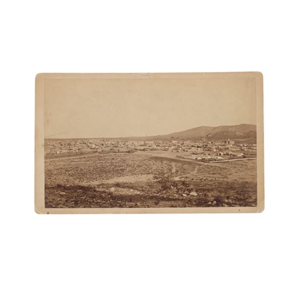Ca. 1884 C.S. Fly "Looking South" Cabinet Card