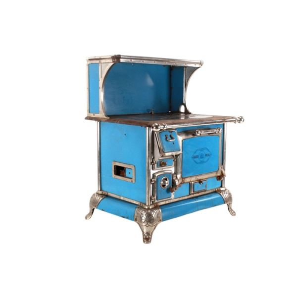 C. 1890-1910 Quick Meal Cast Iron Coal Stove Top