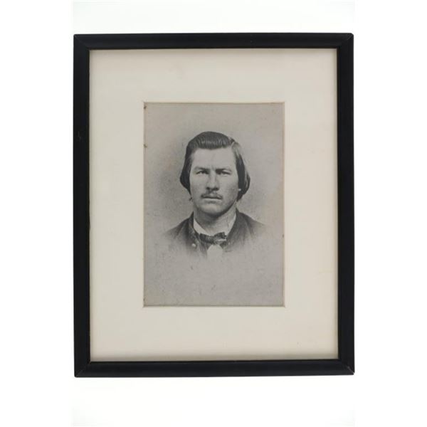 Rare Virgil Earp at 19-Years-Old Photograph