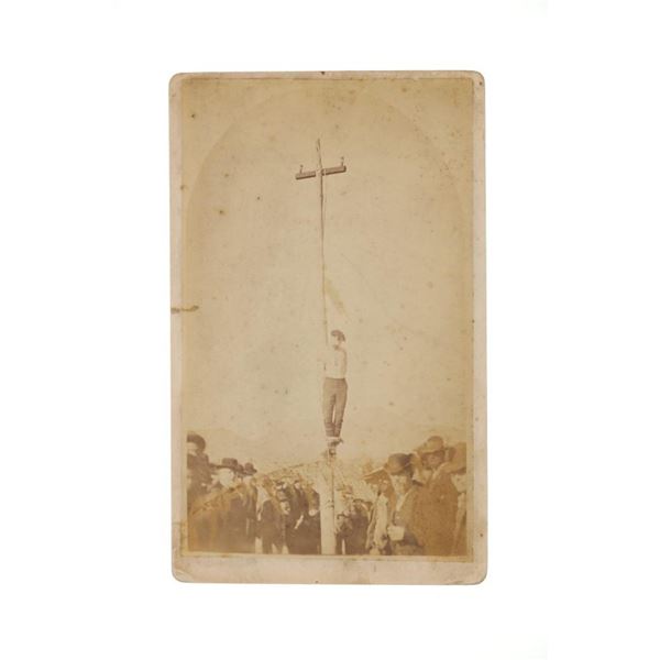 Lynching of John Heath Photo by C.S. Fly ca. 1884