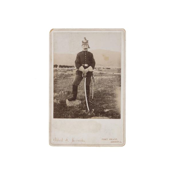 Albert F. Korauk Fort Grant, Arizona Cabinet Card
