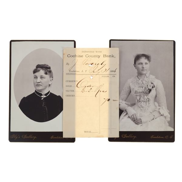 C. S. Fly Identified Photos & Tombstone Ephemera