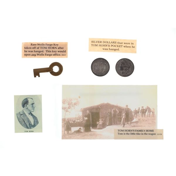 Tom Horn Items In Pockets From Hanging 1903