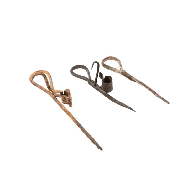 Miners Candlesticks Found In Tombstone Mines (3)