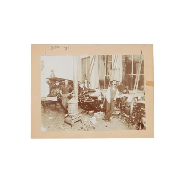 Deadwood, S.D. "Black Hills Pioneer" Cabinet Card