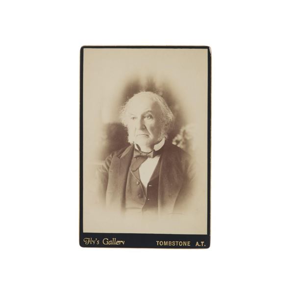 Rare C. S. Fly Cabinet Card William E. Gladstone
