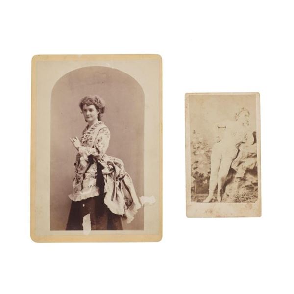Prostitute Cabinet Card & Cartes-de-Visite 19th C.