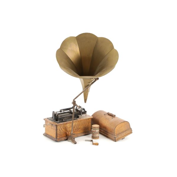 Original Edison Home Phonograph Model C 1900s