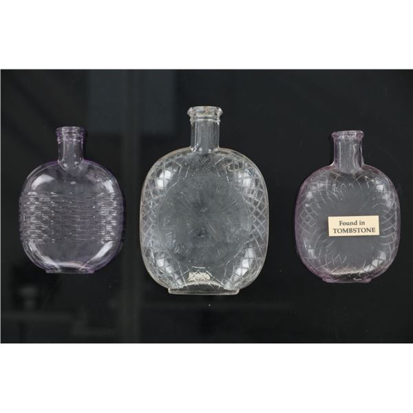 Tombstone, A.T. Found 1880's Pumpkin Seed Bottles