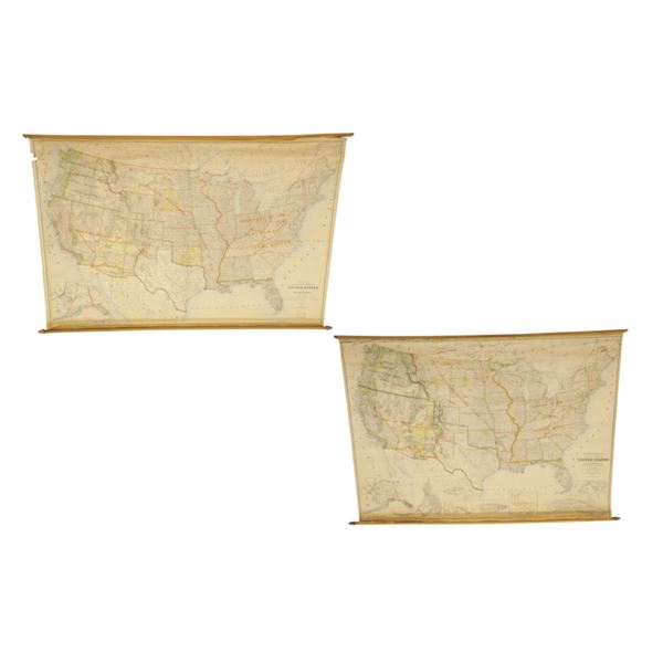Tombstone, AZ Territory School Rolled Wall Maps