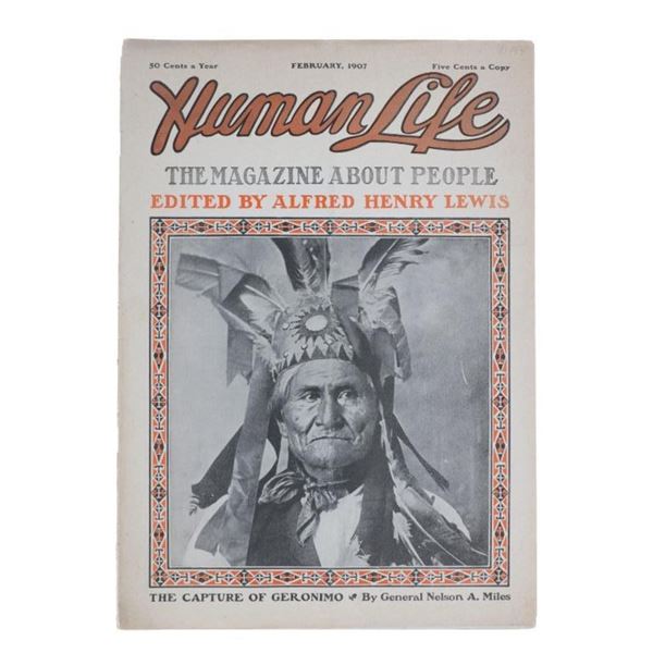 1907 Human Life Magazine: The Capture of Geronimo