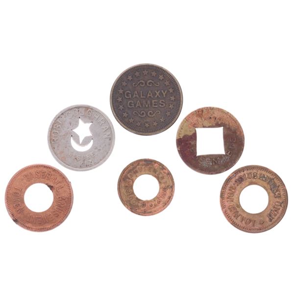 Tombstone Found Arizona Saloon & Gaming Tokens