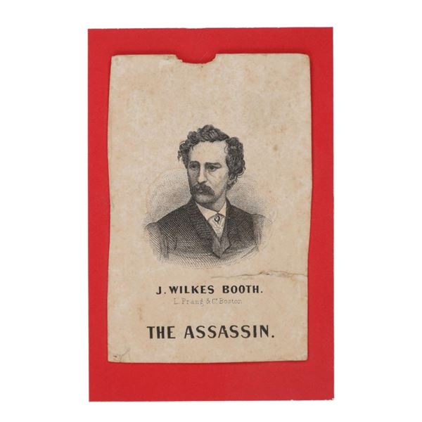 John W. Booth (1838-1865) "The Assassin" Etching