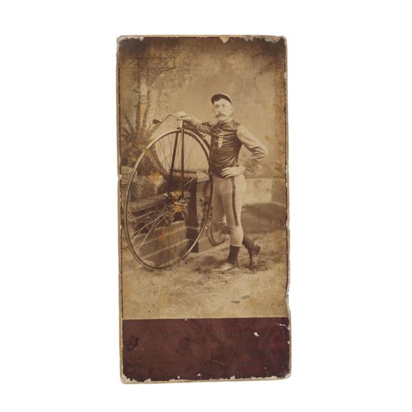 Albert S. Hock: Champion Bicyclist Cabinet Card