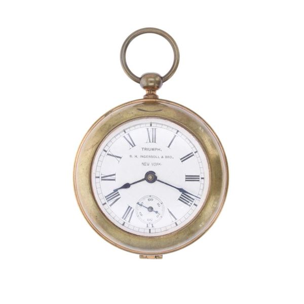 R.H. Ingersoll & Bro 'Triumph' Pocket Watch 1880s
