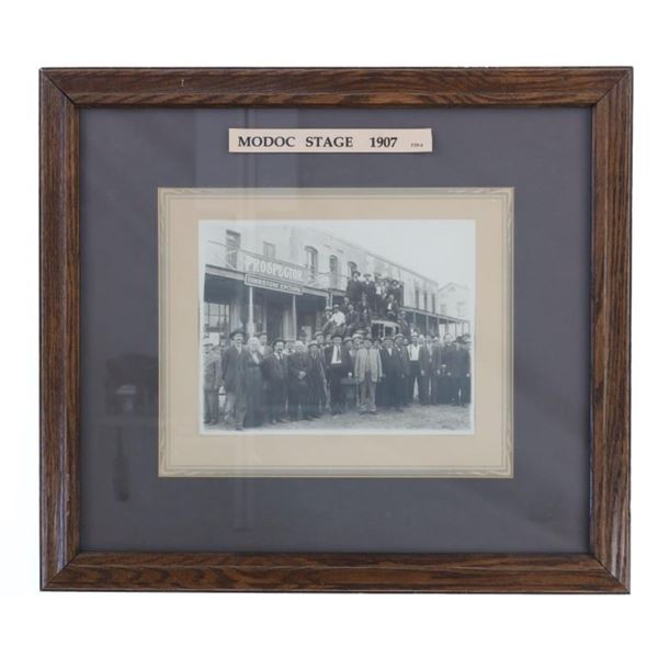 Tombstone, AZ: MODOC Stage Citizen Photograph 1907