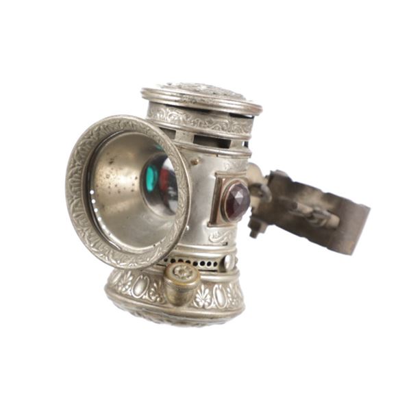 Bridgeport Brass Co "Search Light" Bike Lamp 1890s