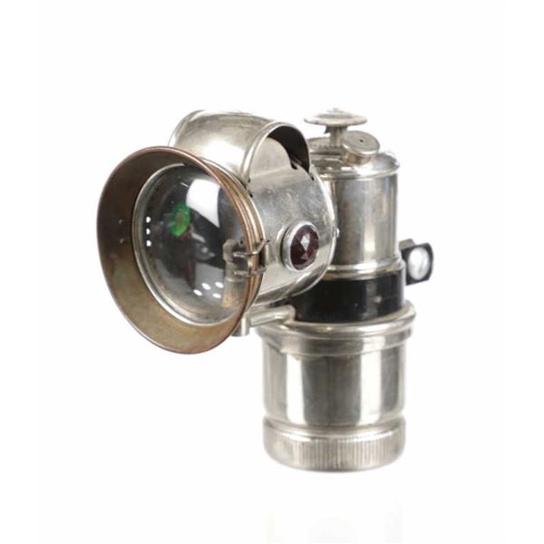 Hawthorne MFG Co. "Old Sol" Carbide Bike Lamp 1898