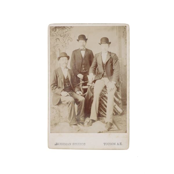 H. Buehman Studios Photo Of Three Men Tucson, A.T.