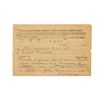 Image 1 : Philadelphia Western Union Telegraph Transcript