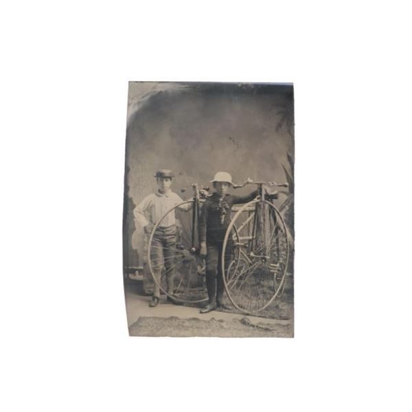 High Wheel Youngsters Tintype, Tombstone Museum