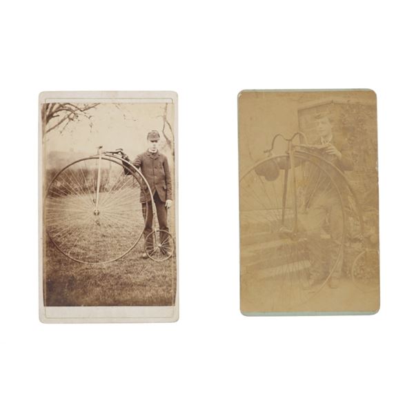 Tombstone, A.T. High Wheel Courier Men c. 1870-80s
