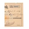 Image 4 : Ca. 1880 Barron M. Jacobs Signed Pima County Check