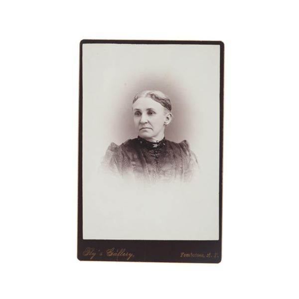 Rare C. S. Fly Cabinet Card of Jane Hart 1891