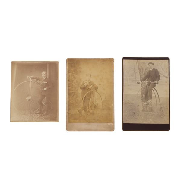Tombstone: Penny Farthing High Wheel Cabinet Cards